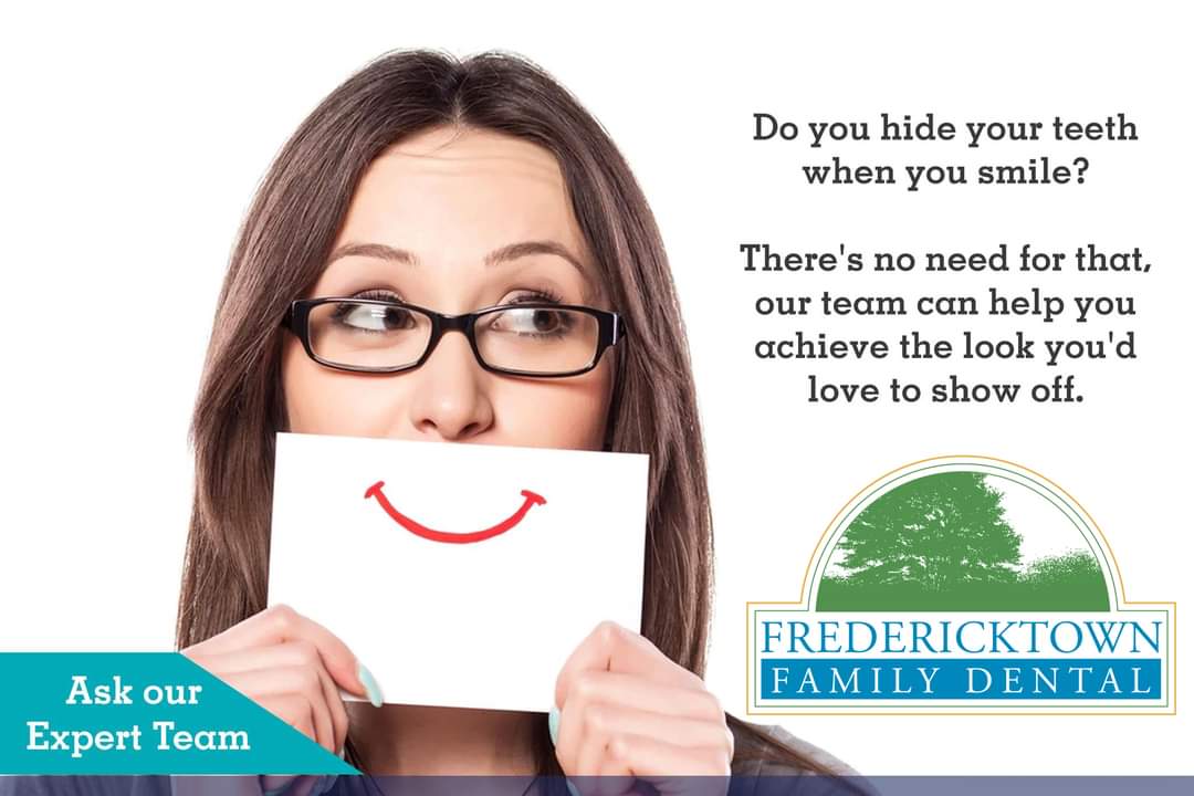 ftfdental's tweet photo. A true smile is full, open and shows your teeth. You deserve a smile that you can be proud of, and not one that you feel the need to hide. Come see our office so you can smile freely! 573.783.4100.
#FullSmile #NoShame #SmileWithConfidence #SmileGoals #Smile #DontHideYourSmile https://t.co/Xh8y5bkpdv