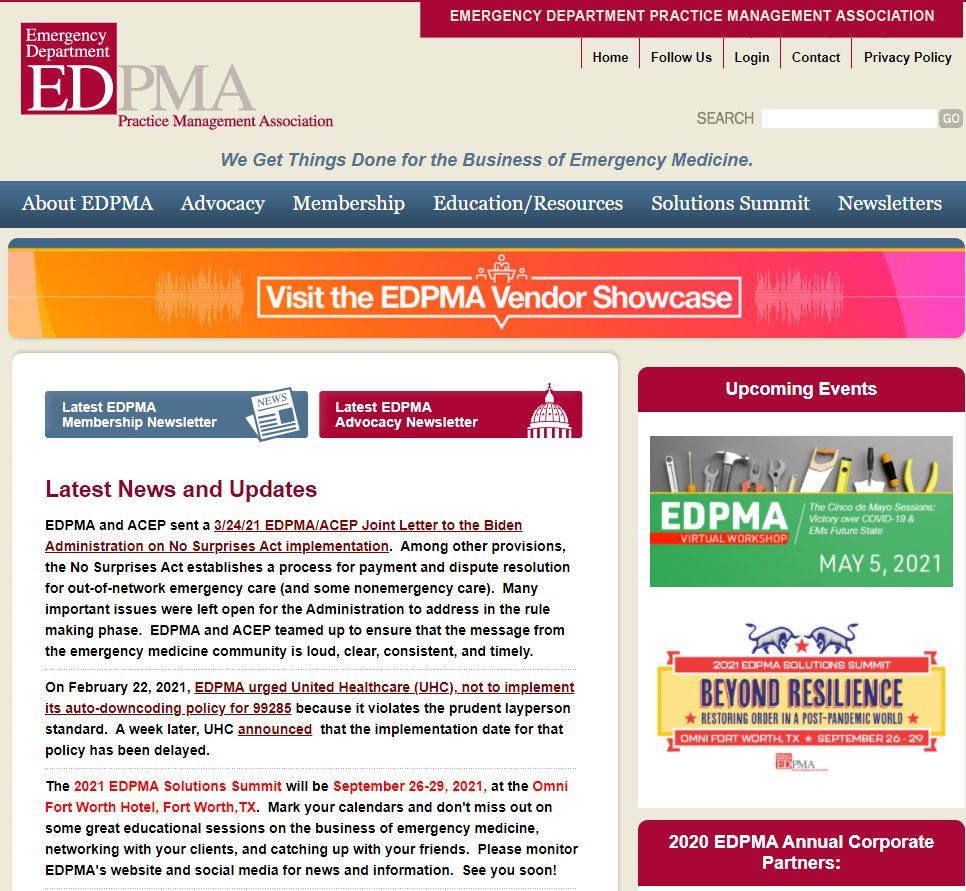 EdGainesIII's tweet photo. 1/ @EmergencyDocs &amp; @EDPMA filed a joint letter w/ 3 Admin. Depts. responsible for implementing the #NoSurprisesAct #NSA a week ago outlining key aspects of the Act that have unique impacts on ED care.  Fixing the definition of the qualifying ....  

   https://t.co/vrcbjnmwpD https://t.co/ppGMmSThj0