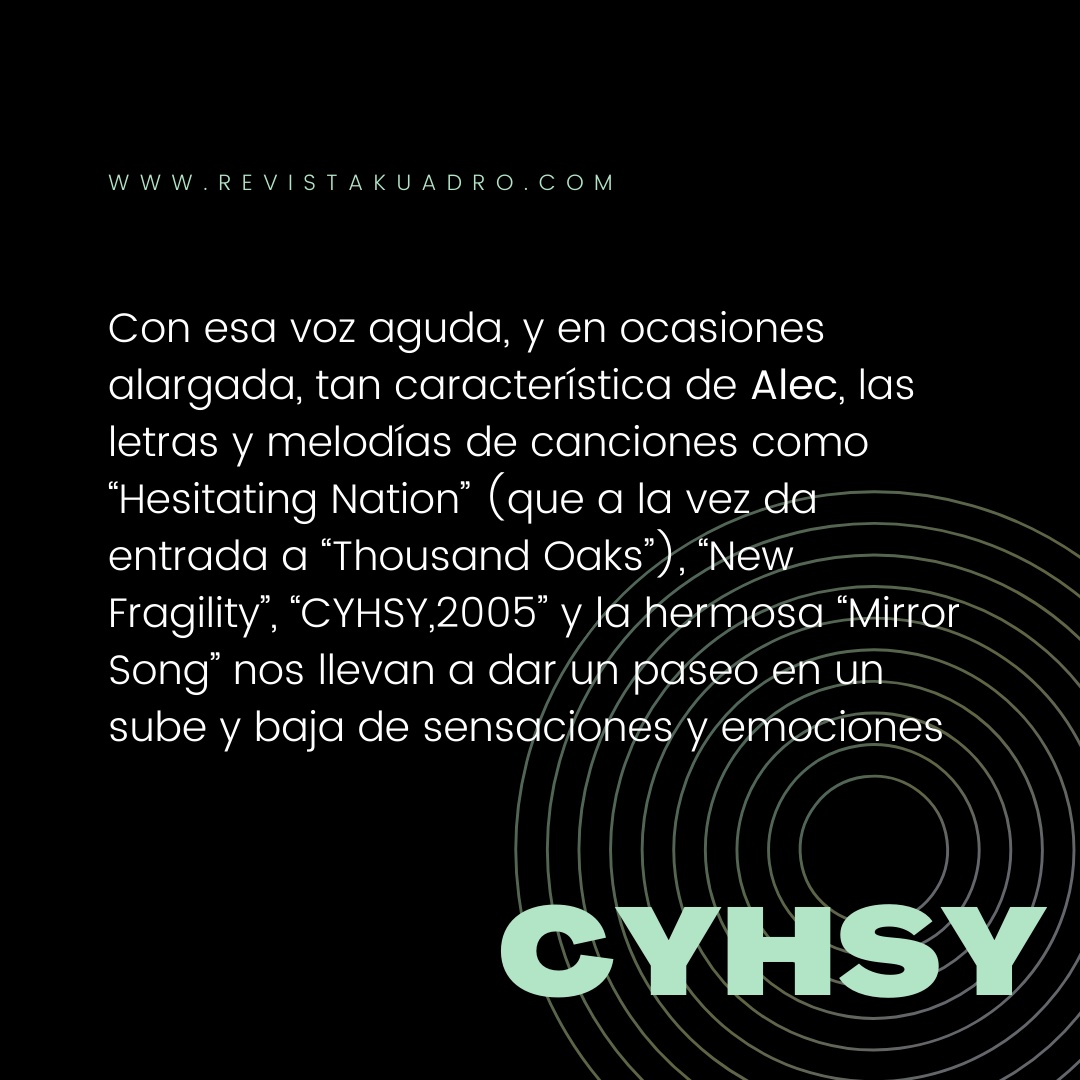 RevistaKuadro's tweet photo. #DiscosRK 💿⚡
⚡🎸Este 2021 @cyhsyband regresó con #NewFragility, un disco que nos sorprendió por el nivel personal que maneja. ⚡
Acá te contamos 👇🏼👀
🎧: https://t.co/04nGgOJY9a https://t.co/2Ps8L3bYeE