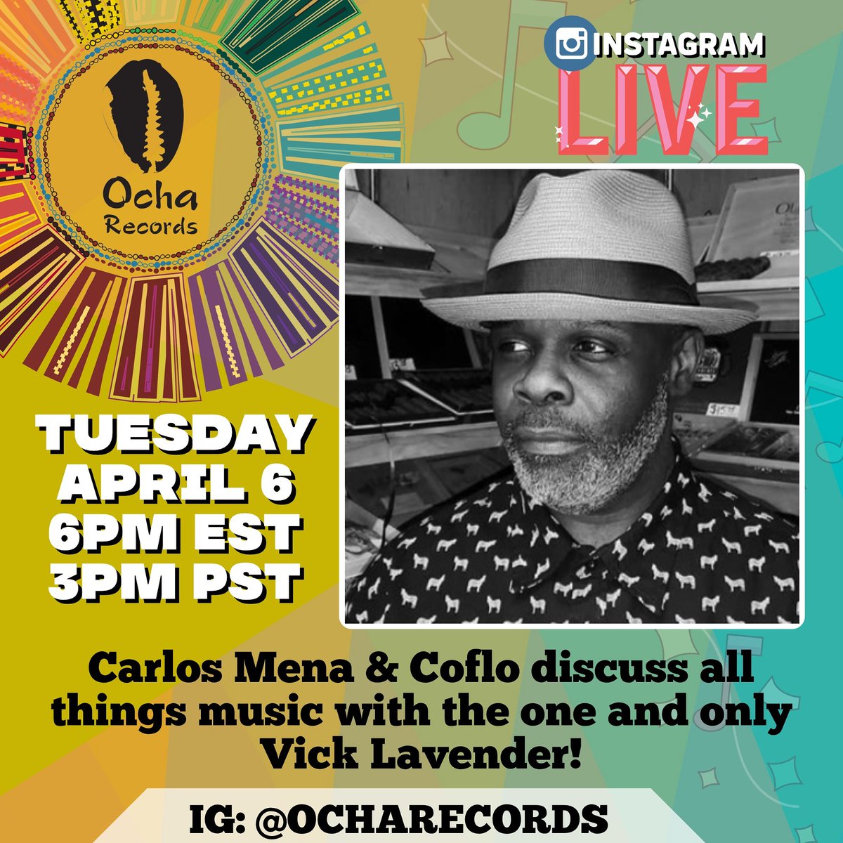 sophisticado's tweet photo. Looking forward to talking shop with Carlos &amp; Coflo of Ocha Records. https://t.co/qFcffuwdmM