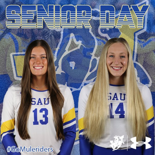 MuleriderSports's tweet photo. 🏐 GAMEDAY 🏐

The Muleriders honor their two seniors before their matchup against the Blossoms!

🏟️W. T. Watson Center
🆚 Arkansas-Monticello
🕕6 p.m.
📺https://t.co/T3ccWNzUzP
📊https://t.co/blKVyDGquY

#GoMuleriders https://t.co/LfCsmEFMwv