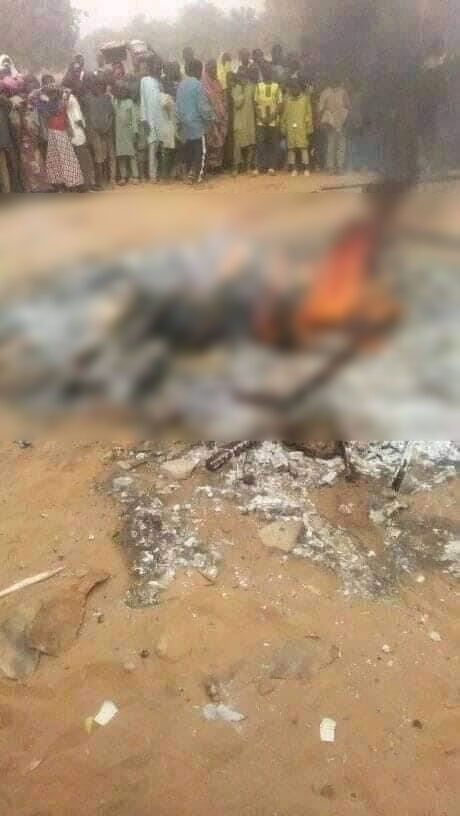 SaharaReporters's tweet photo. Bauchi Community Torture, Burn Man To Death For Allegedly Insulting Prophet Muhammad | Sahara Reporters
Mai Ruwa was dragged away from his house on Tuesday in the presence of his mother and burnt to death in the middle of the community.
READ MORE: https://t.co/2aShqTVP0y https://t.co/5qgTOEb8RT