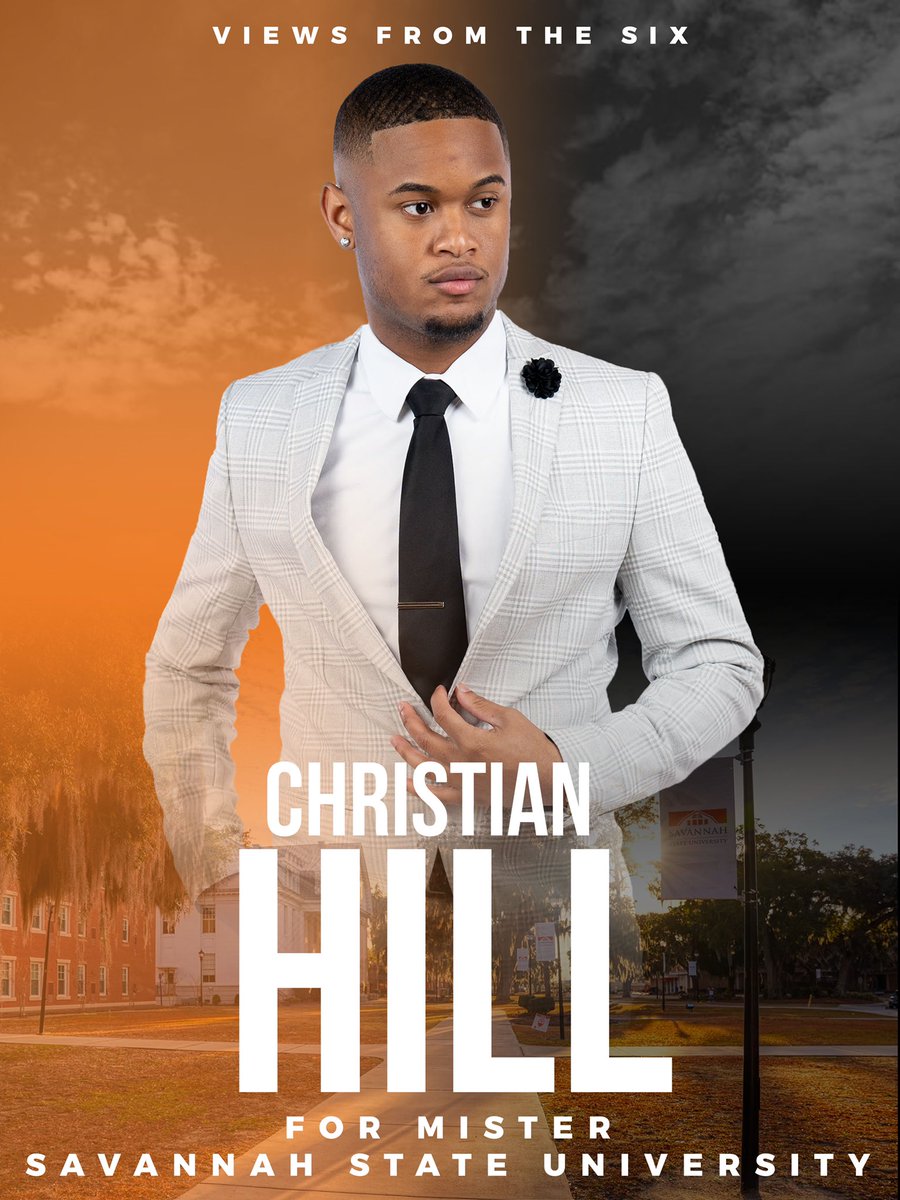 chriswxrld's tweet photo. 📝 Adversity is not a stumbling block, it is a stepping-stone to greatness▪️◻️. Vote Christian Amani Hill for the 6th Mister Savannah State University 👑!
#RoyaltyAdvisory #KingContent #IfNotHillThenWho🦉 #SSUElections2021 #SSU https://t.co/hTlLUSoEE0