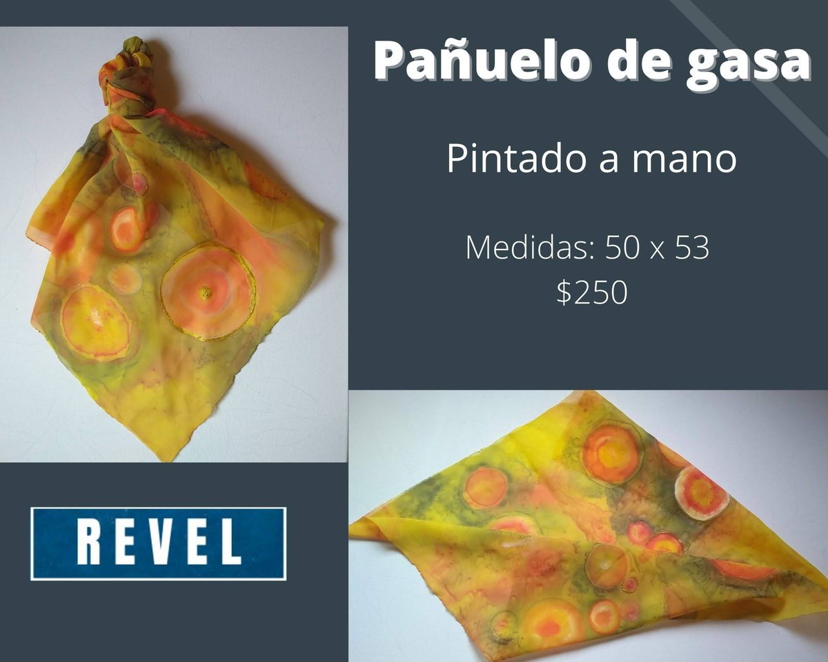 EstrellaIaconis's tweet photo. En @Reveldeco tenemos estos pañuelos que están re lindos porque los hice yo(? Así que compren. Gracias. 💸 https://t.co/Y5SWt658gY