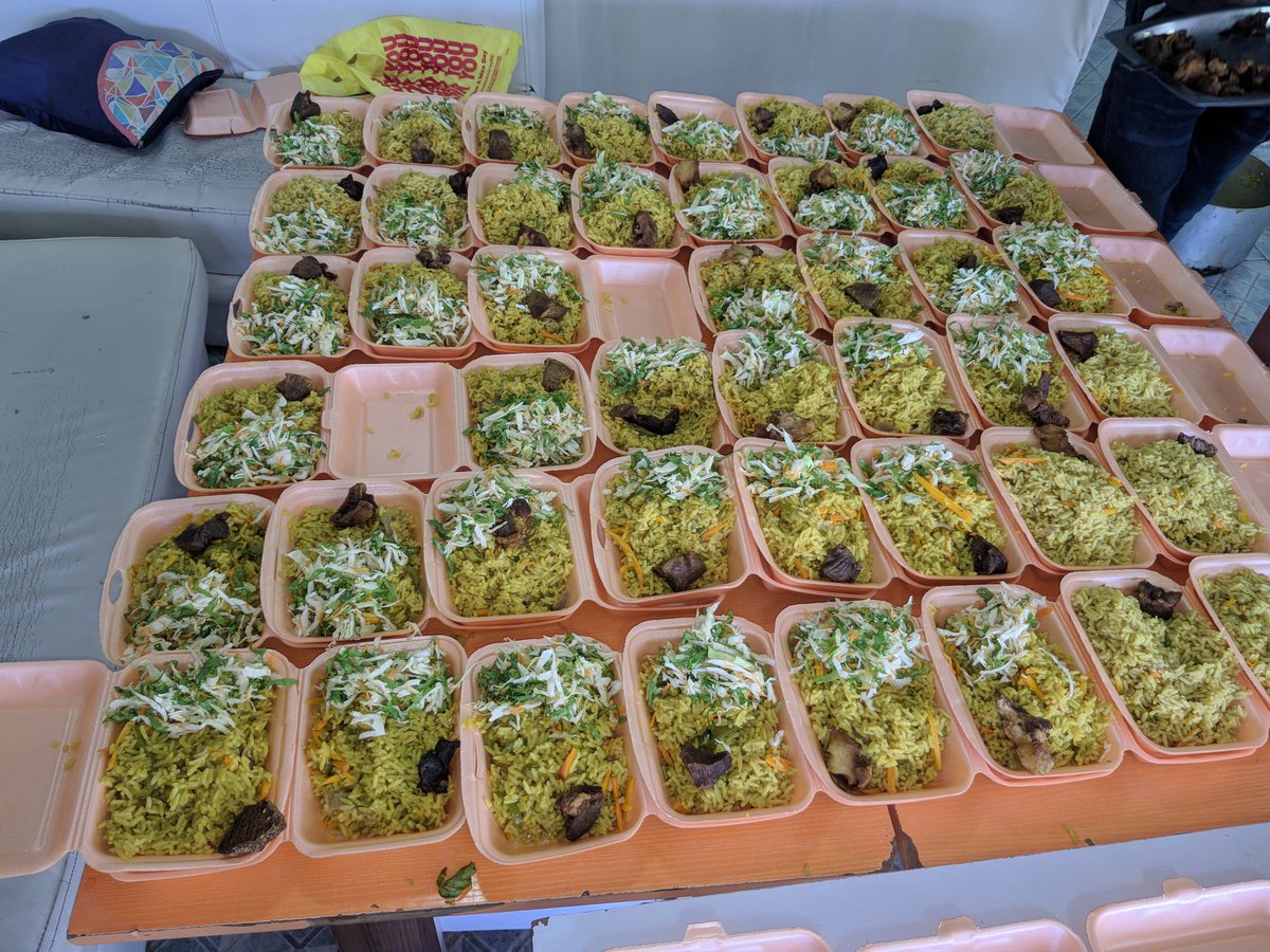 BayscopeFoods's tweet photo. Great people, Ramadan is fast approaching &amp; this year we wish to continue with our Ramadan feeding program &amp; even do better. You can feed a fasting needy with just #400 daily &amp; #12000 through Ramadan, with a plate of Rice, Salad, beef and dates. Pls donate, Rt is also Sadaqah https://t.co/Opb0Gg3QQ7