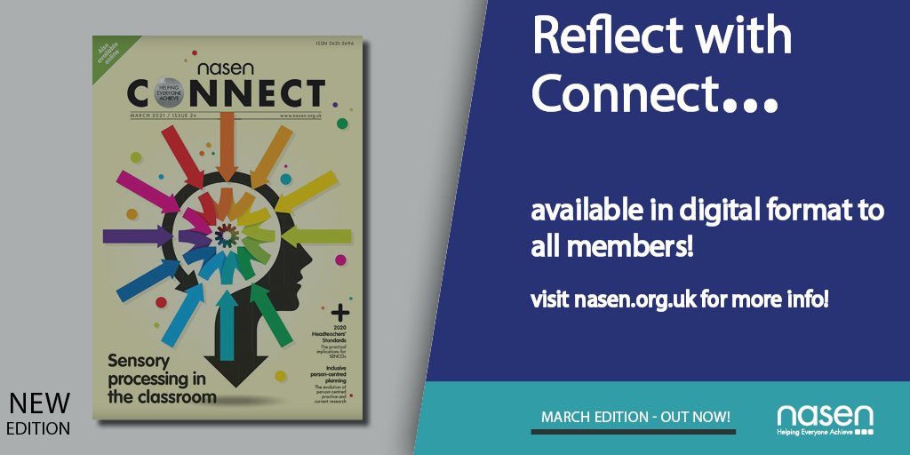 nasen_org's tweet photo. Don't forget to access the latest edition of #nasenConnect!
Connect is available to all nasen members for #FREE in digital format.
Log in today to view our March edition:
https://t.co/3NYUXCF9ez
#ReflectWithConnect https://t.co/JLEvtQWoZn