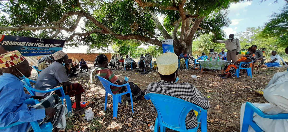 otoidamian's tweet photo. Today @KECOSCE with support of @UNDPKenya conducted community awareness forum on AJS policy, legal aid act 2016 and GBV in Dibe Village, empowering communities with knowledge on their rights is key to enhancing access to justice in Tana River. @Phyllis_Muema
@TAccess2justice https://t.co/Ur8nd68Ye7