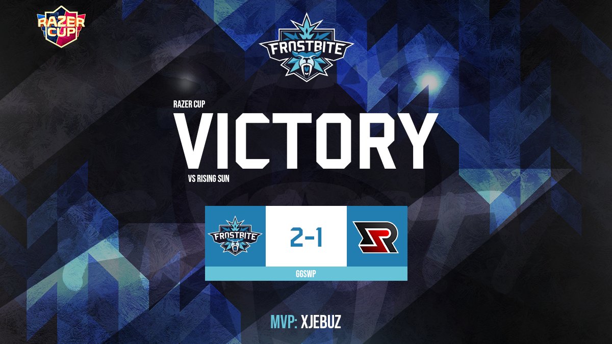 Frostbite Esports tweet media