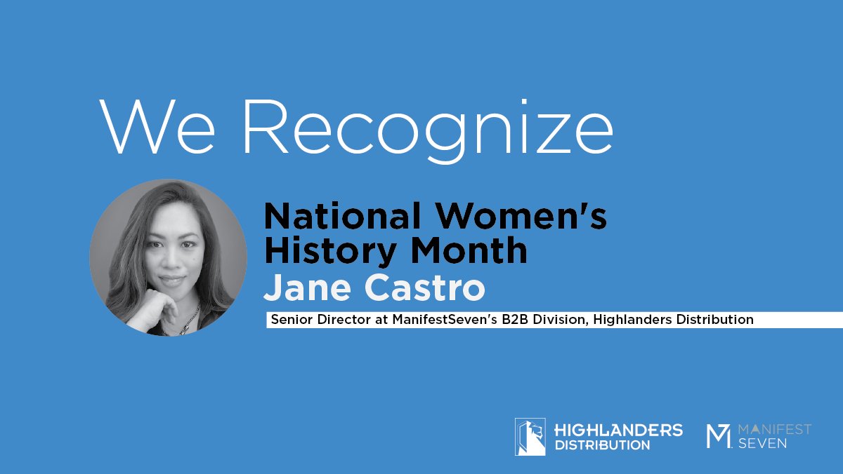 Today, we're shining the spotlight on Jane Castro for #WomensHistoryMonth! Jane is a Senior Director at our B2B Division, <a href="/HighlandersDist/">Highlanders Distribution</a>, &amp; plays an essential role in the CA #cannabis distribution &amp; seamlessly manages our brand relationships. $MSVN $MNFSF