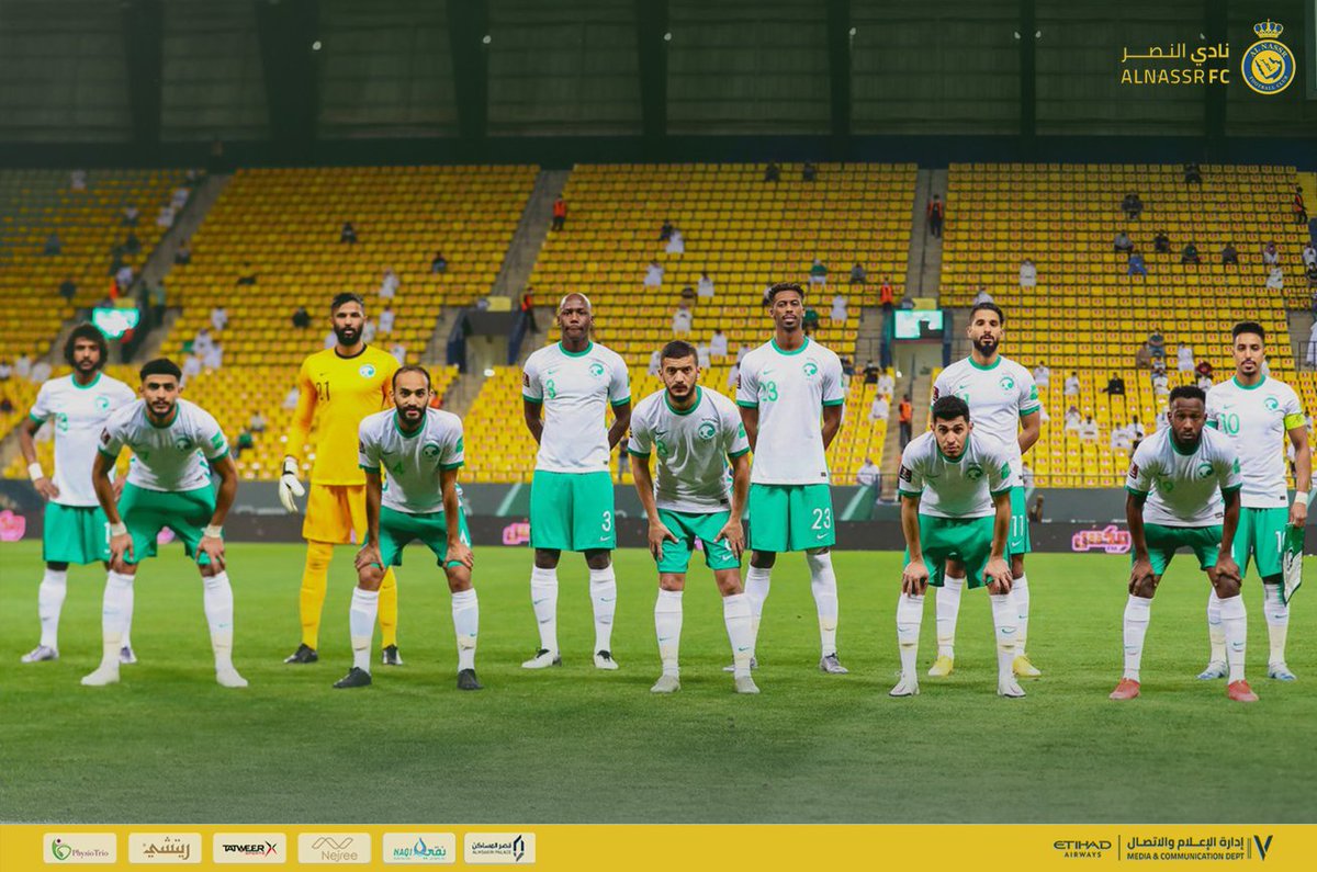 منتخبنا الوطني في مشواره الآسيوي
ينتصر على فلسطين بخماسية 🤩💚
في استاد #مرسول_بارك 🏟️

ألف مبروك 👏🇸🇦