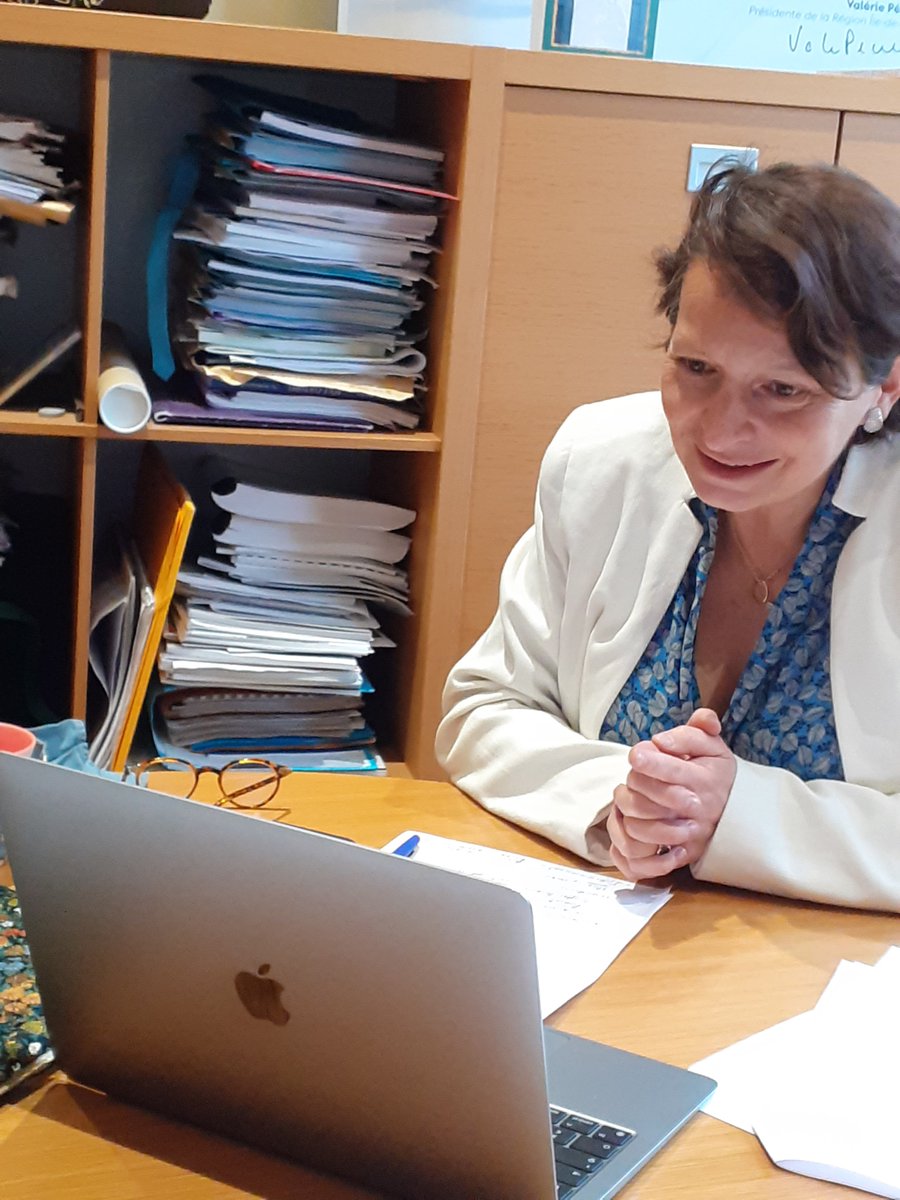 En audition par visio ce matin avec <a href="/valerieletard/">Valérie Létard</a> et <a href="/Dominiq_Estrosi/">Dominique Estrosi-Sassone</a> , Sénatrices pour évoquer les difficultés de Ville-d’Avray en matière de production de logements sociaux. 1/2