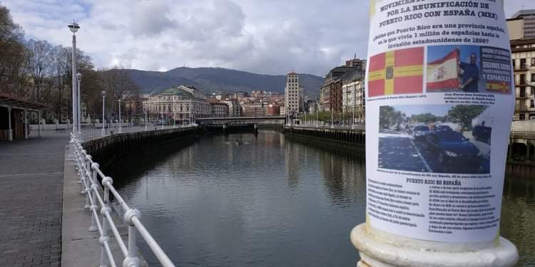 MREPR18's tweet photo. El pasado fin de semana  fue uno exitoso en la lucha de llevar el mensaje de la Reunificación de Puerto Rico con España. En una acción conjunta  con compatriotas de la península repartimos boletines en los siguientes pueblos de la Provincia de  Puerto Rico y en ESPAÑA. 🇪🇸🇪🇸🇪🇸 https://t.co/dDzyf7963V