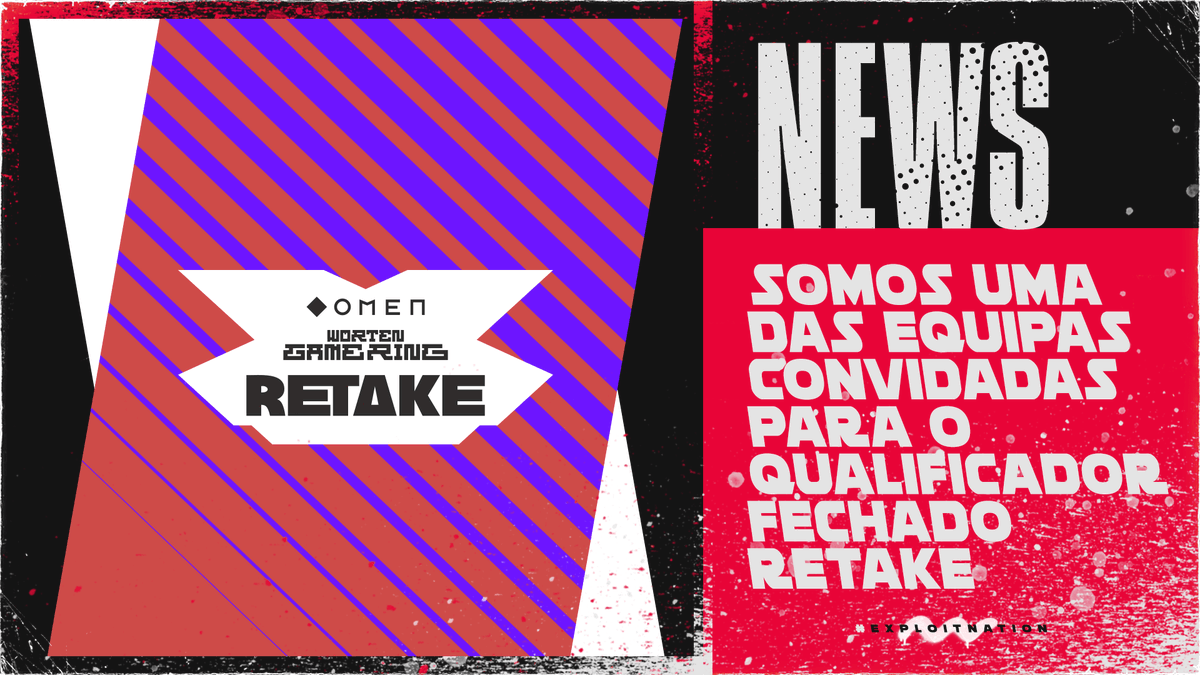 Fomos uma das equipas convidasas para participar no Qualificador Fechado do <a href="/letsRETAKE/">OMEN RETAKE</a>!

Obrigado pelo convite! 👊

#eXploitNation #HoldThatWin
