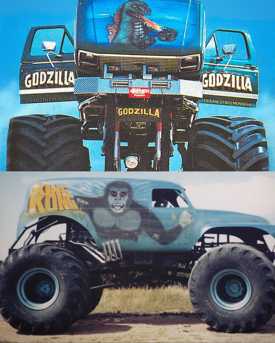 Godzilla vs. Kong was not what I expected! #monstertruckmadness