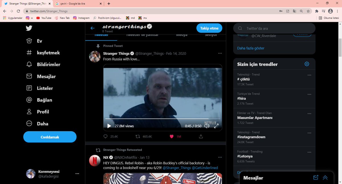 jisoostay1's tweet photo. isn't it a joke is it? Because if it is then I'm in shock
(yorumlarda @Stanger_Things etiketler misiniz?)
#StrangerThings #StrangerThings4 #milliebobbybrown 
#FinnWolfhard #NoahsArmy https://t.co/lauxgl0tGu