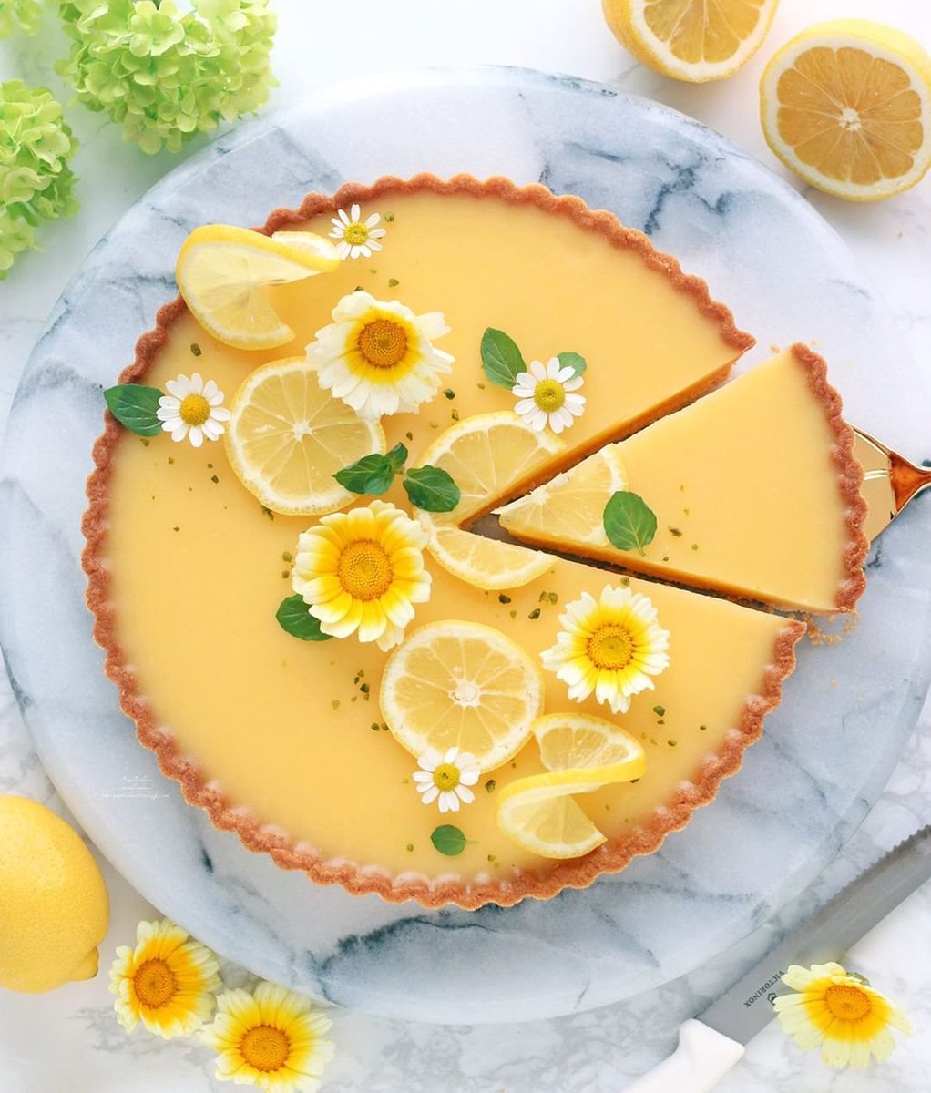 daily_dolce's tweet photo. Lemon tart by petitbonheur___ https://t.co/meDwVKZPK8