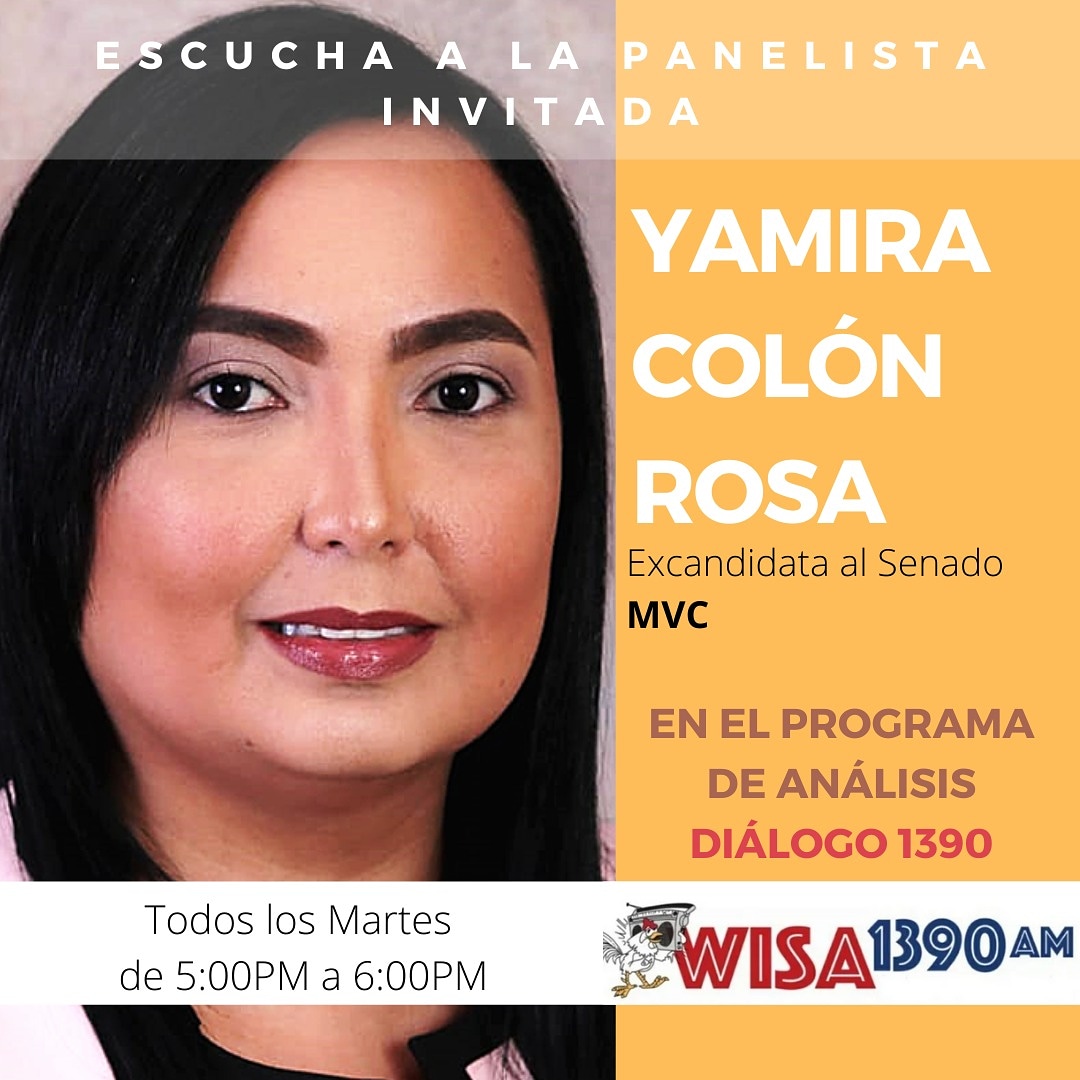 mvcdorado's tweet photo. No sé pierdan hoy, y todos los martes, por Radio WISA 1390, a @YamiraColonRosa de 5-6 pm y a @ColletMvc de 6-7 pm. Las compañeras fueron candidatas al Senado por el Distrito de #Arecibo por @VictoriaPorPR.
⭐✔
https://t.co/GckoFlfGUR https://t.co/hC1WjPa8Ec