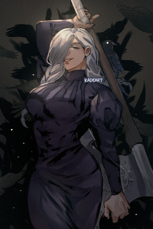 kadeart's tweet photo. Crows https://t.co/UXUaaALENb