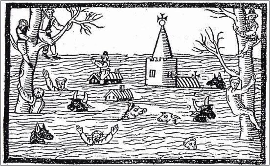 The 1607 flood of the #Bristol Channel which killed over 2,000 people is often theorised to have been caused by an earthquake in the Irish Sea which subsequently triggered a tsunami.