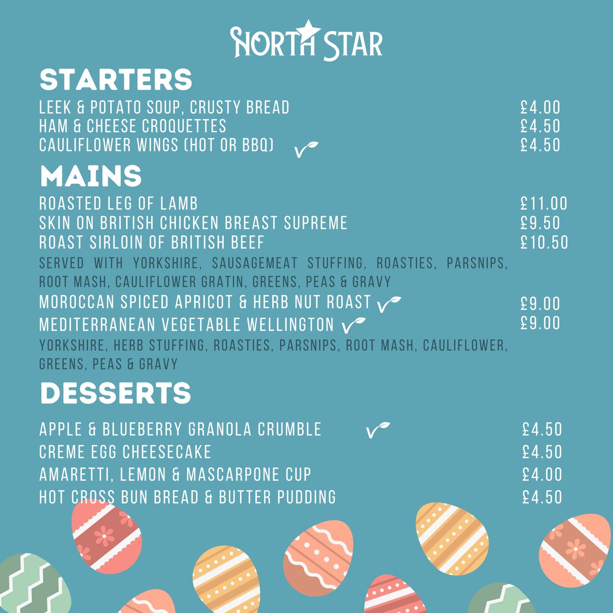 🐣 It’s almost Easter and our Sunday Roast Menu is now live for PreOrder 🐣  bit.ly/nscf14ta 

#cardifflife #igerscardiff #cardifffood #cardiffuni #cardiffcity #cardiff #WalesOnline #foodporn #cardiffblogger #southwales #cardiffwales #cardifffoodiefan