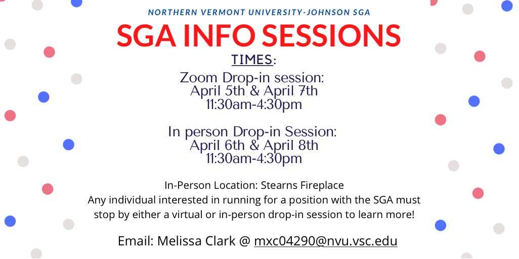 Want to be a part of the Student Government. Heres why you need to know. Join us and help with event ideas on campus.