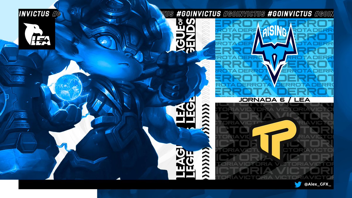 MindInvictus's tweet photo. #LeagueOfLegends Rising

David no ha podido vencer a Goliat y nos vamos con las manos vacías, sad pasitas 😔🤘🏻

GG WP al rival 

#GoInvictus💙💙 #GoRising https://t.co/0P2kD3ubBW