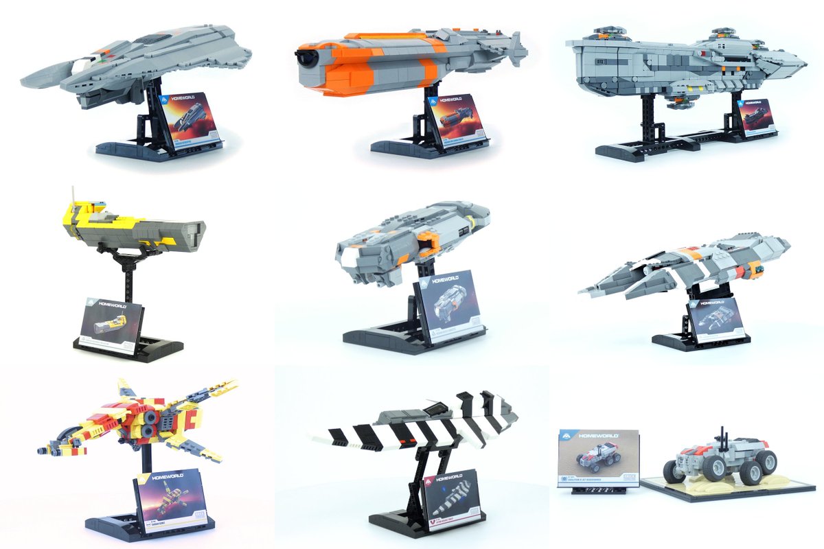 Ever want your own ship from the Homeworld series?

All <a href="/BrickFormation/">Brick Formation</a> Homeworld &amp; Deserts of Kharak sets are on sale NOW until they leave their store on March 31st!

bit.ly/HWBrickFormati…