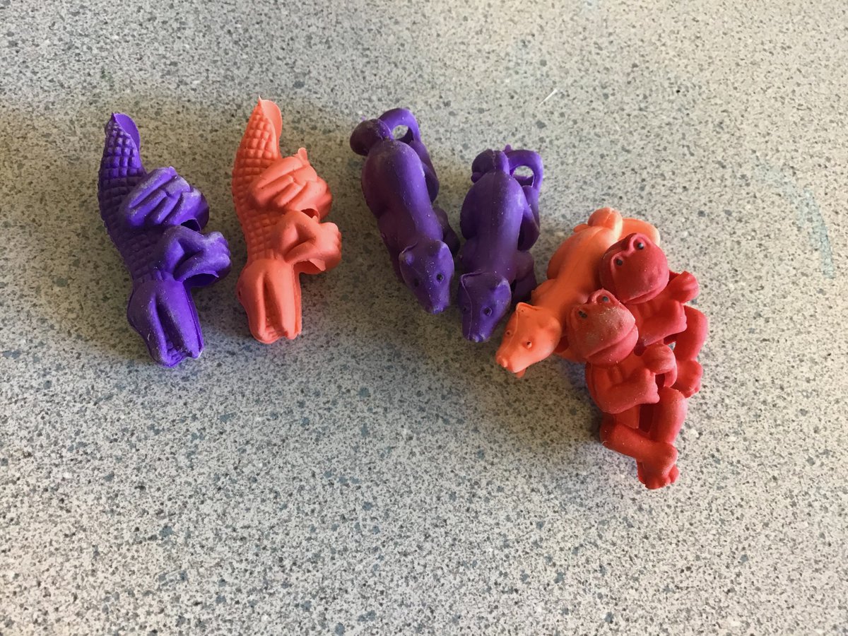 ms_tclassroom's tweet photo. Look who arrived in our class today . . .  'Desk Pets'. 
 
Each student choose a pet that would become their own, gave it a name and wrote a journal entry to tell all about it. What a fun day! Ask your child to tell you about their new 'Desk Pet'. https://t.co/y1VHPRxC47