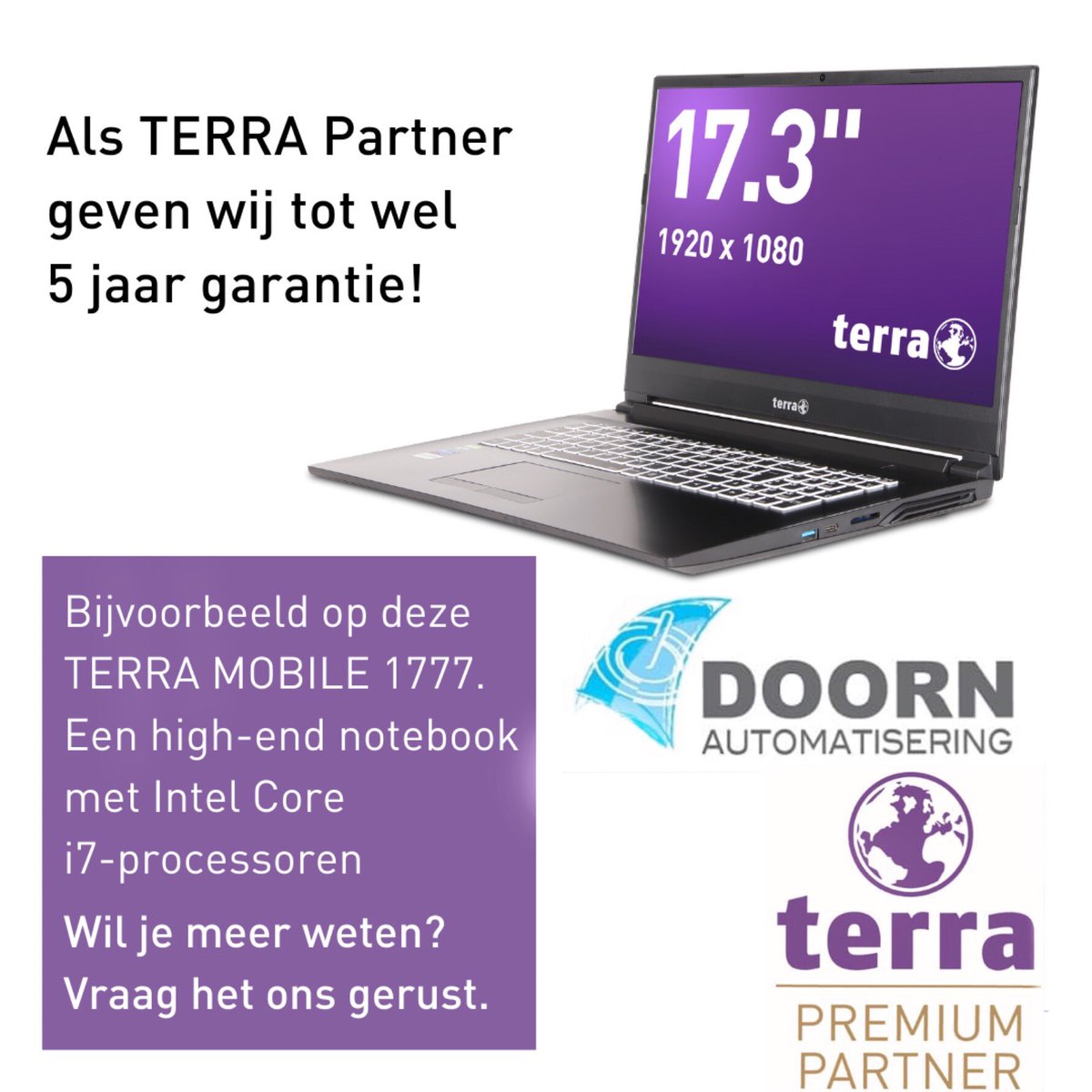 𝟱 𝗷𝗮𝗮𝗿 𝗴𝗮𝗿𝗮𝗻𝘁𝗶𝗲 𝗼𝗽 𝗧𝗘𝗥𝗥𝗔-𝗽𝗿𝗼𝗱𝘂𝗰𝘁𝗲𝗻 Wij zijn TERRA Partner. En op veel producten geven wij tot wel 5 jaar garantie. #TERRApartner #terracomputers #ikgebruikterra #ijsselmuiden
#kampen