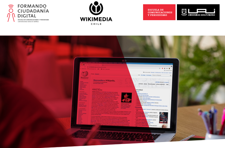 CiuDigitalUAI's tweet photo. El lunes 5 de abril a las 18 horas tendrá lugar a través de Zoom la charla “Mitos y potencialidades de Wikipedia: explorando usos pedagógicos”. 🗣️
La actividad será guiada por Rocío Aravena, Encargada del Programa de Educación y Alfabetización Digital de @wikimedia_cl https://t.co/W0ZI1R5UXH