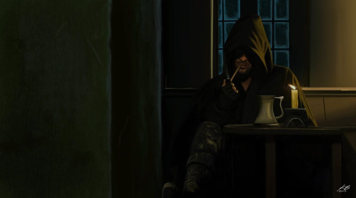 “Hey my friend over there wants to talk to you”

The friend: