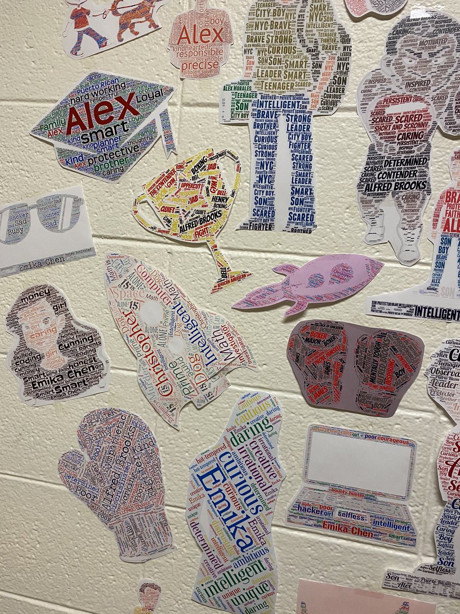 MrsRKickapoo's tweet image. Used wordart.com to create some cool character trait visuals for our literature circle unit #Englishteachingfun