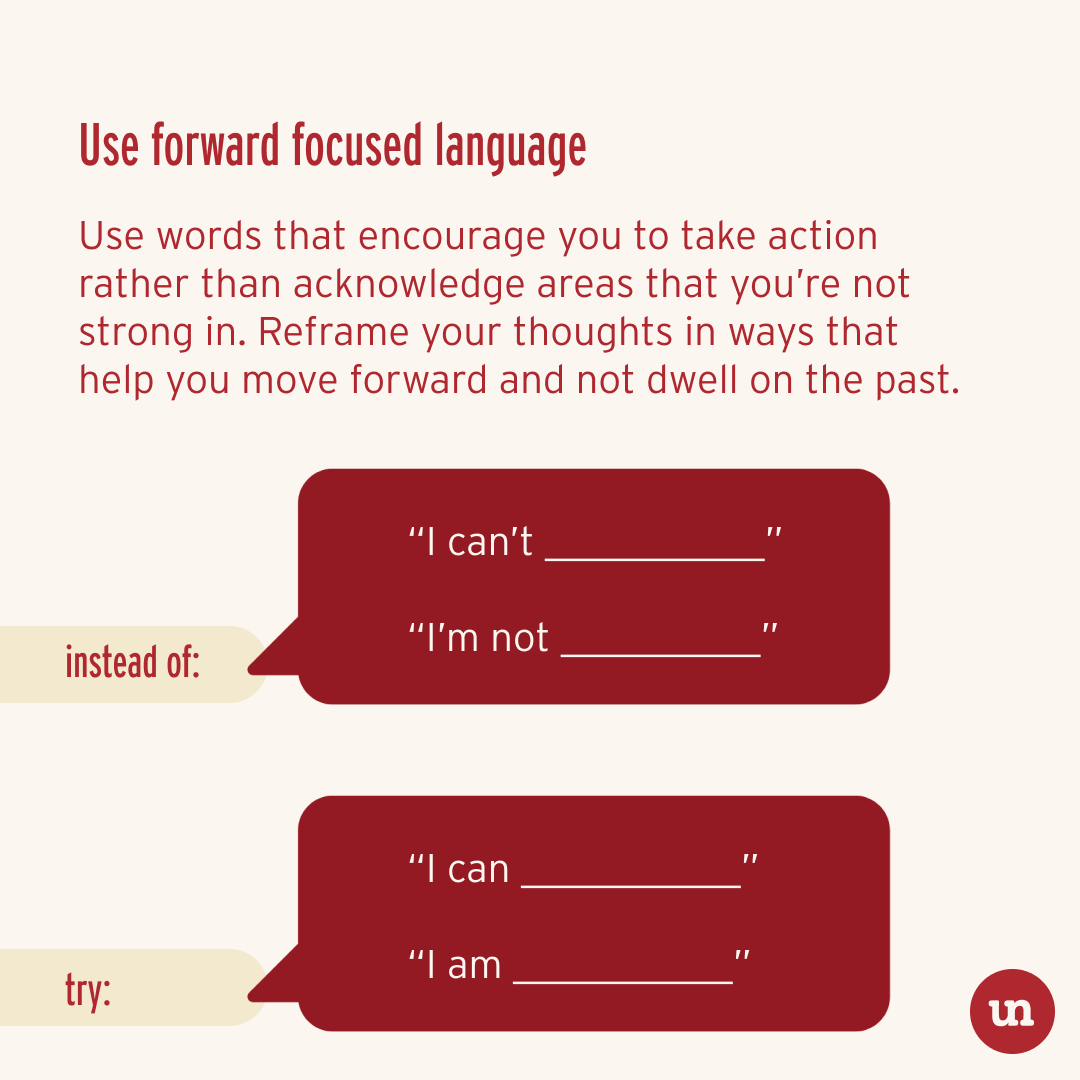 unlearn_com's tweet photo. How do you reframe other examples of negative self talk? Share suggestions in the comments to help others!

#unlearn #negativity #positivity https://t.co/aaODx4DQE1