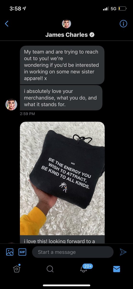 denzelcanvas's tweet photo. my james charles merch idea was on point since he’s trending for being a predator again https://t.co/43waNSKS1C