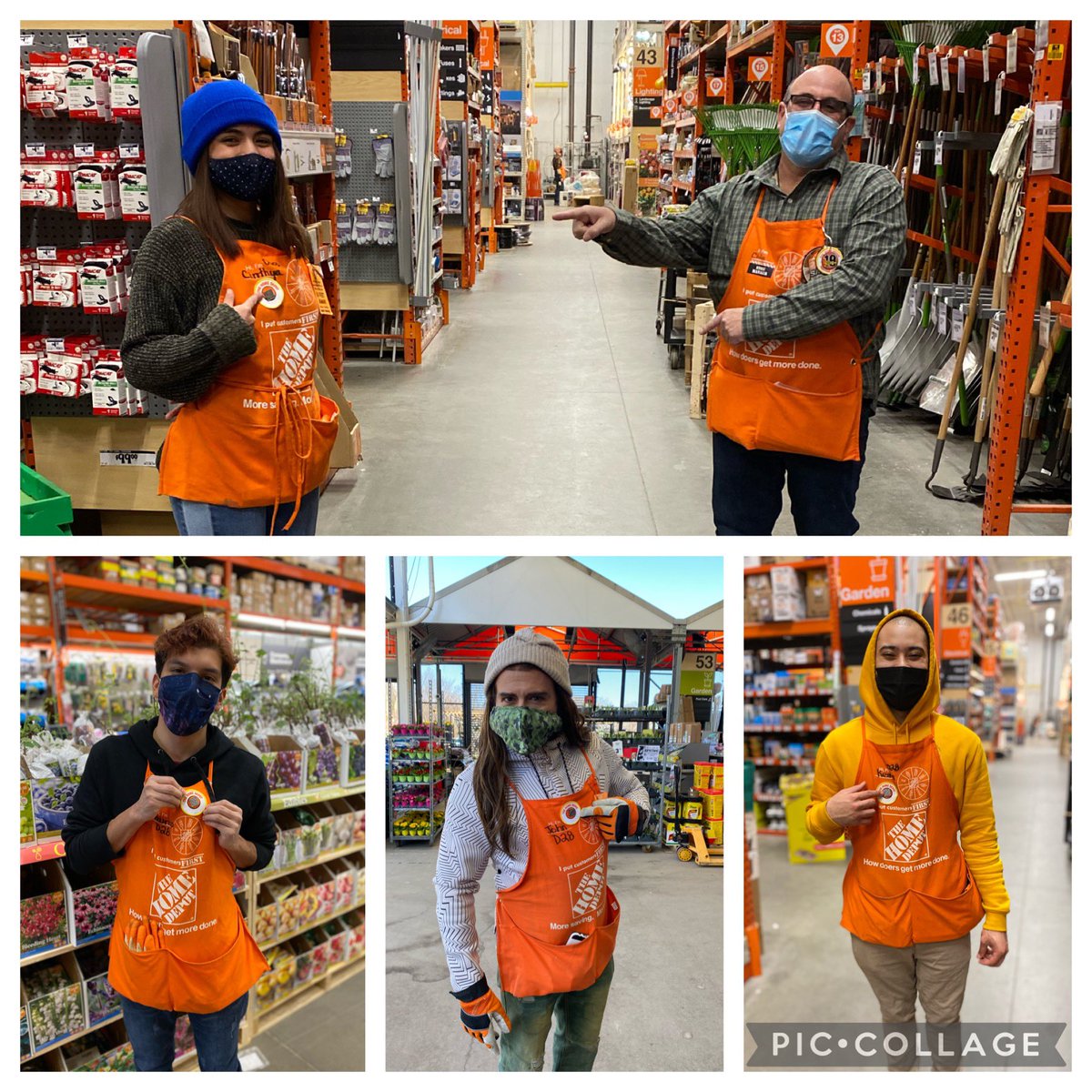 dlw877's tweet photo. Congratulations Cinthya, Mauricio, John, and Keiron on receiving your 30 day Check-in pin.😁🧡😁🧡😁🧡
#happyassociates #orangeblooded https://t.co/X6S6Hnn2nD