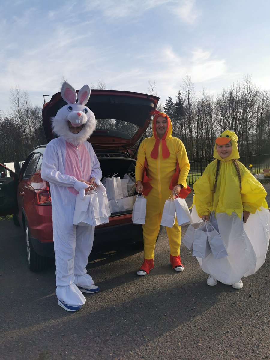 Oot n aboot in the community delivering Easter goodie packs.

What it's all about.

#WeAreKickinOn #MentalHealthAwareness #KickinOnInTheCommunity #EasterEggstravaganza