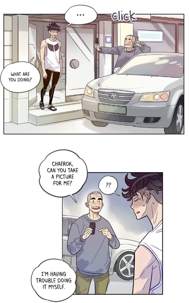 There's also a beautiful found family dynamic between him and the young ballerino that's teaching him!! It's got it all here... I can't stop gushing about this comic pls ? 