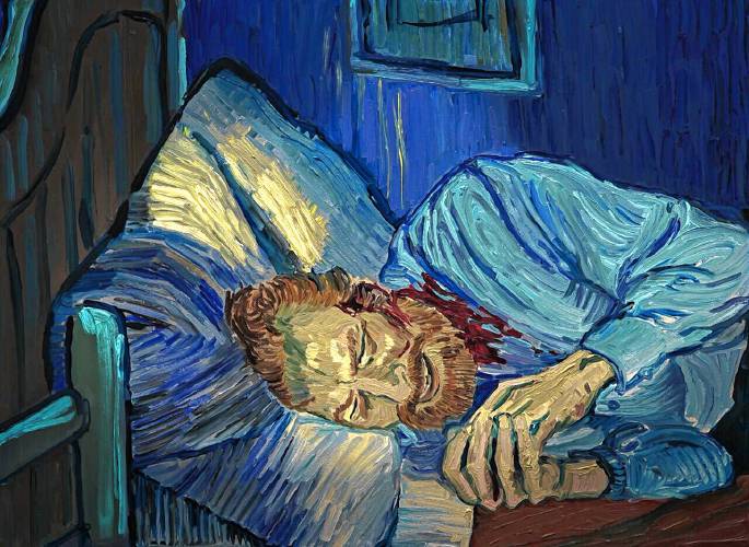 Bugun 30 Mart, bipolar bozukluga sahip olduğu tahmin edilen ressam Van Gogh'un dogum günü ve  Dunya bipolar farkındalık günü. Resim Van Gogh'un çektiği ruhsal acılar hakkında onun stilinde yapılmış bir resim.