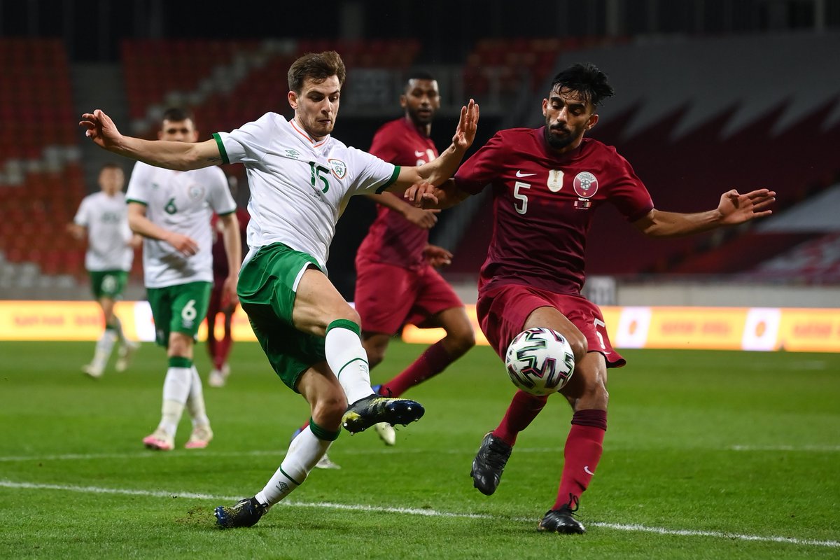 IrelandFootball's tweet photo. Triple substitution for Ireland

Ryan Manning | Josh Cullen | Alan Browne 👆

James McClean | Jayson Molumby | Jeff Hendrick 👇

83 | Into the final stages with both sides looking for the winner (1-1)

#WEAREONE | #COYBIG | #QATIRL https://t.co/DqZSdnl1xB