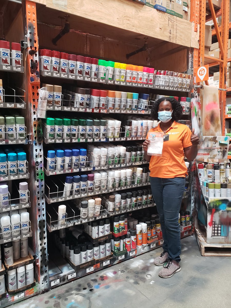 KPepkowski's tweet photo. ***Homer Badge Alert*** Kathy and Merlene living our values by Creating Shareholder Value with the Rustoleum bays. Quality with Bolt execution!!! Happy Hammers to boot! #wootwoot #winning #METProud #1SFLRegion @XiomaraAponte15 @jasdyer2503 @ShainaBoggan @anandsingh1210 https://t.co/3aaZXYFlKc