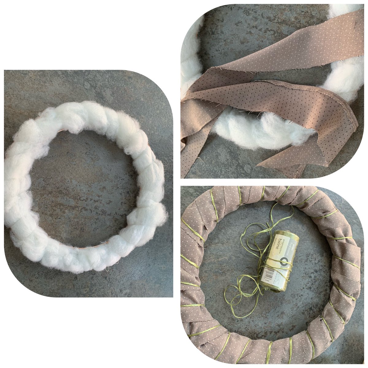 cherylfee9's tweet photo. My DIY #Easterwreath made with mainly recycled or repurposed items. Total cost to me was less than ยฃ3! #gettingmycrafton #diy #Spring2021 https://t.co/yTMqhNmitS