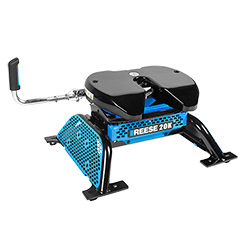 DFosterCo's tweet image. REESE Fifth Wheel Trailer Hitch - 20K
PART NO 30928
Experience the quietest and smoothest tow possible thanks to a wider stance, tighter tolerances, and industry-leading shock dampening system.