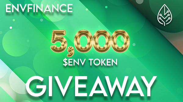 env_finance's tweet photo. #Giveaway #AirDrop #DeFi #Bsc #BinanceSmartChain 
@GiveawayGoat 

To celebrate first 1K we announce the first giveaway
🎉5,000 $ENV tokens to 10 Lucky Winners, $500 $ENV Each 🎉

 🔹Follow, Like, RT
 🔹Tag 3 friends
 🔹Join https://t.co/2wQ4YWaUvR https://t.co/o28f2TFTNo
