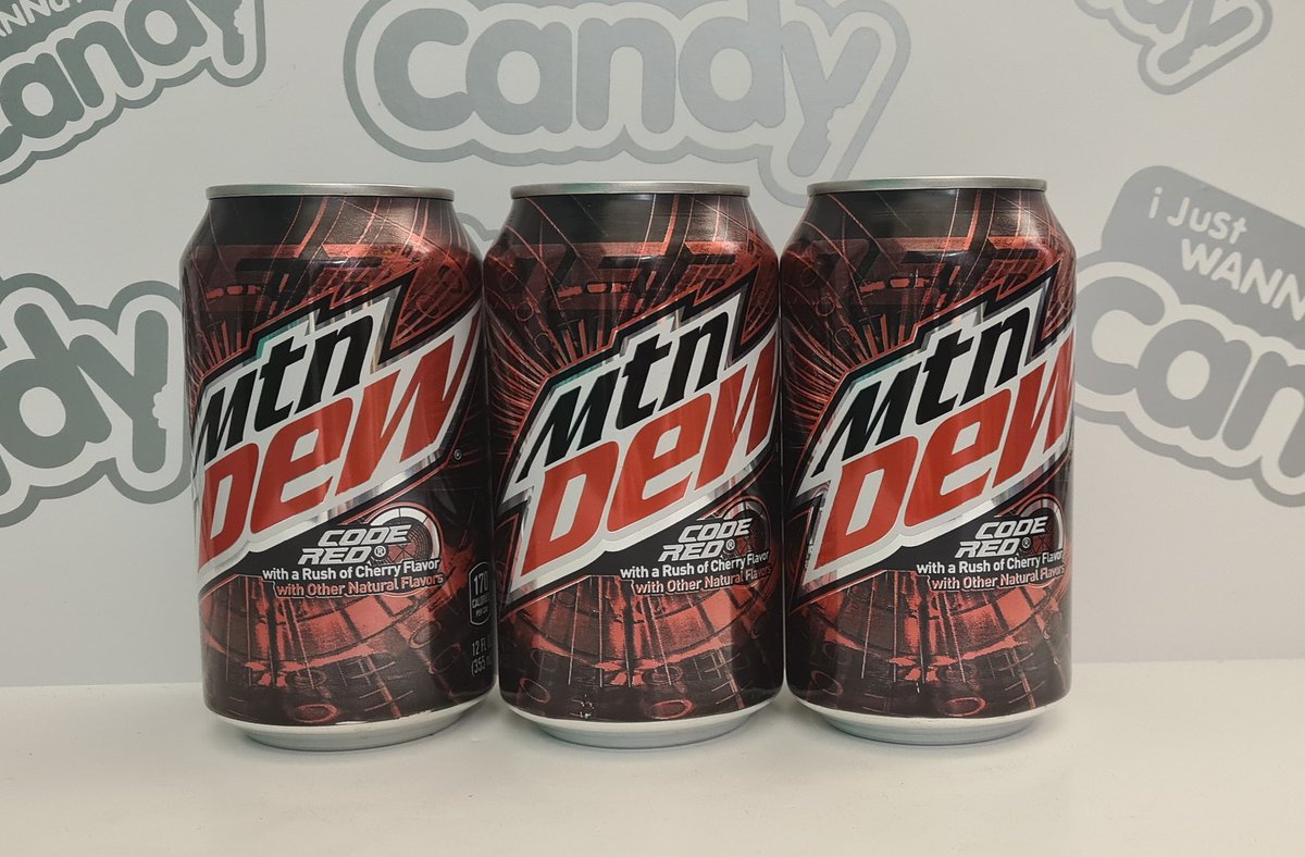 It's back 😉🇺🇸🇺🇸

#mountaindew #codered #mountaindewcodered #energyboost #energydrink #usadew 

Order yours from IJustWannaCandy.co.uk 

ijustwannacandy.co.uk/product/mounta…