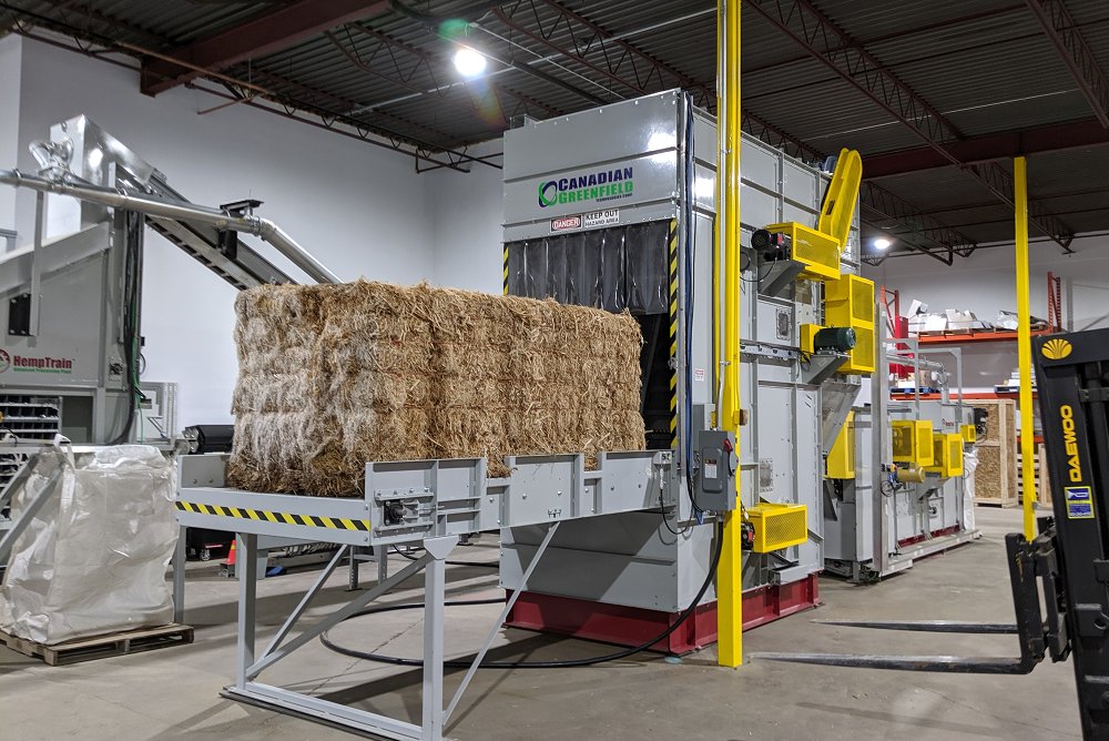 We are pleased to announce the successful commercial launch of the next generation of our Hemp Bale Processor, a major technological upgrade of our Baled Straw Opener for #HempTrain. Read the Release: canadiangreenfield.com/cgt-announces-…

#hempprocessing  #hemp #hempfiber #hempindustry