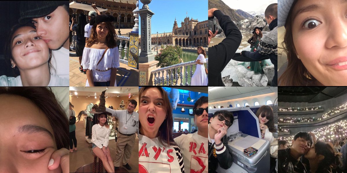 there are numerous KathNiel  moments that we’ve probably never seen before👀 &amp; Daniel bombarding us with the pictures that are “for his eyes only” is just 
🍃PRISTINE🍃 we aren’t even complaining!