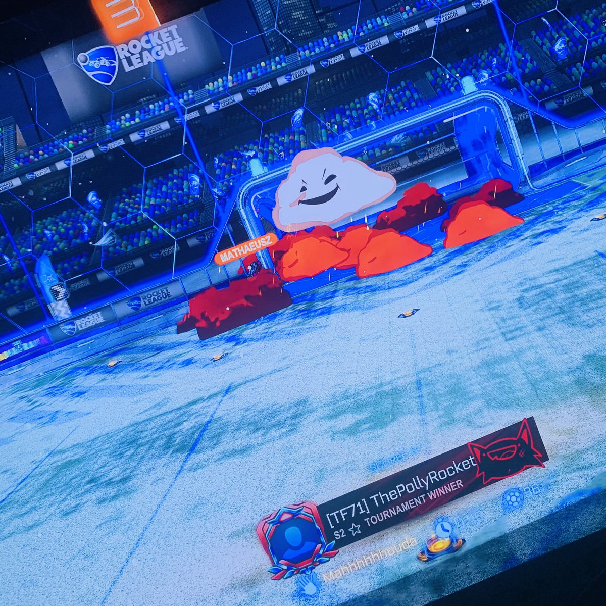 ThePollyRocket's tweet photo. RL time! #RocketLeague https://t.co/1bNQfNIuWx