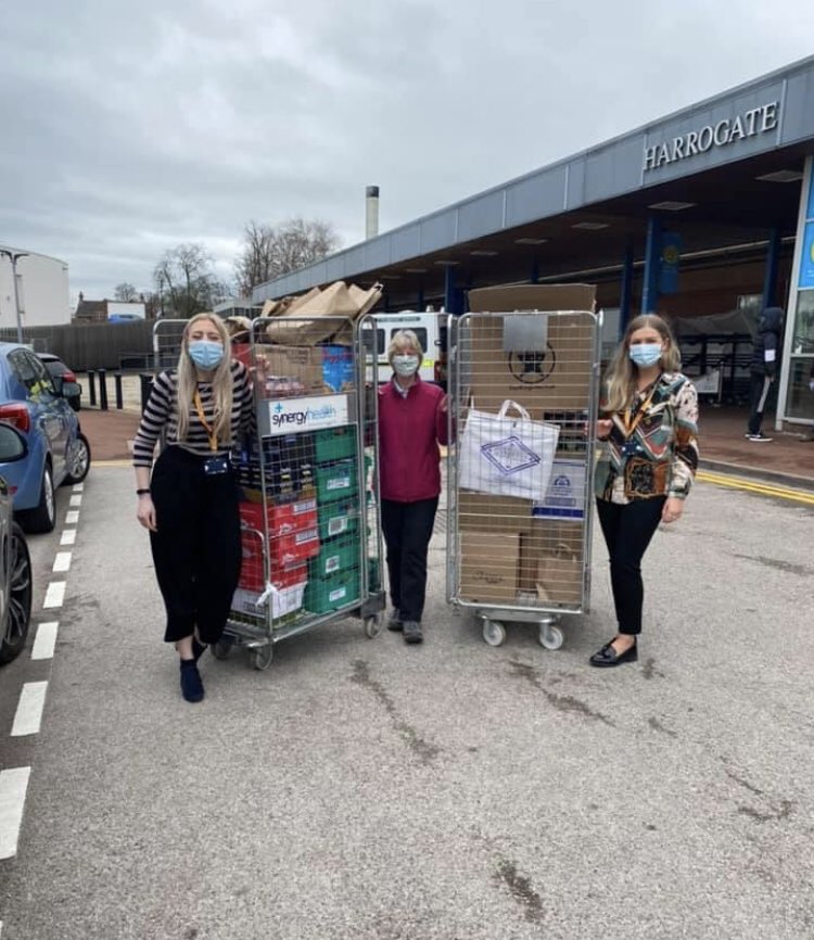 Delivery yesterday to stock the pop up shop 💙 If you donated a pound via the raffle or any other means, you have contributed to this delivery. Thank you to each &amp; every one of you x