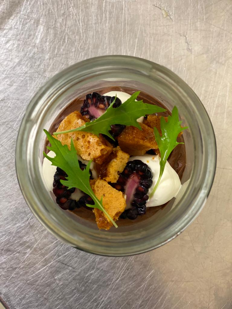 First #brasserie done <a href="/HHChristCollege/">HH@Christ College</a>. A fantastic team effort! Beautiful spring lamb main!!!! Beetroot, spinach and carrot gnocchi. And some tasty desserts.