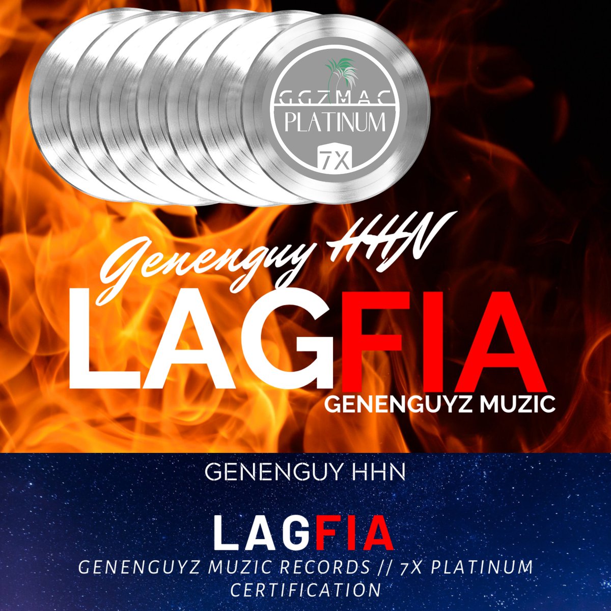 ggzmac's tweet photo. 7× Platinum 💿💿💿💿💿💿💿 for #LagFia by @Ngborgique Congrats🎉 to @genenguyzmuzic for this milestone https://t.co/2glY0nhe16